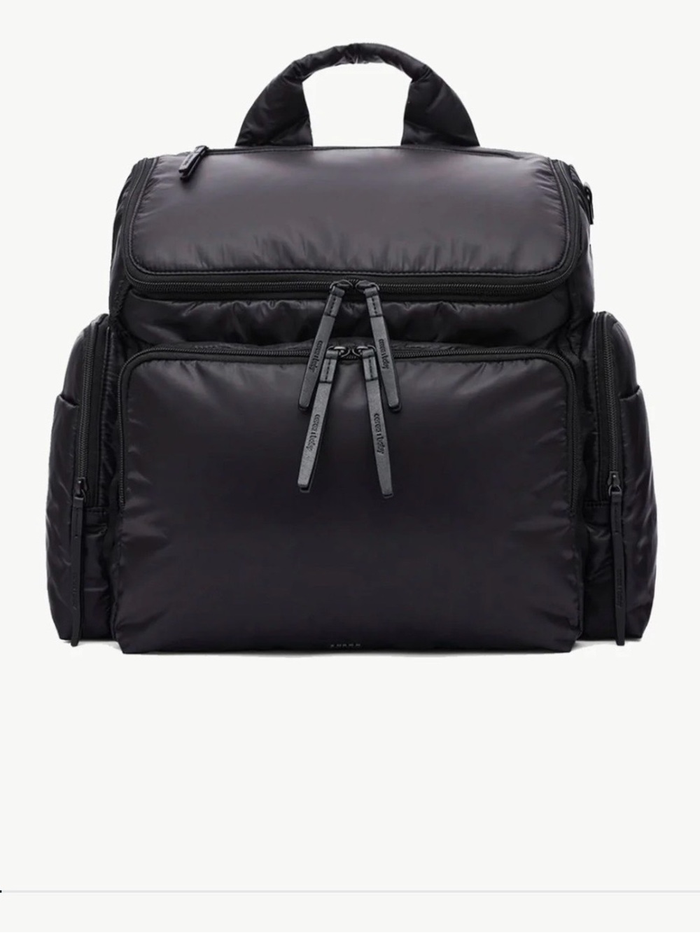 caraa Baby Bag Large in Black Nylon